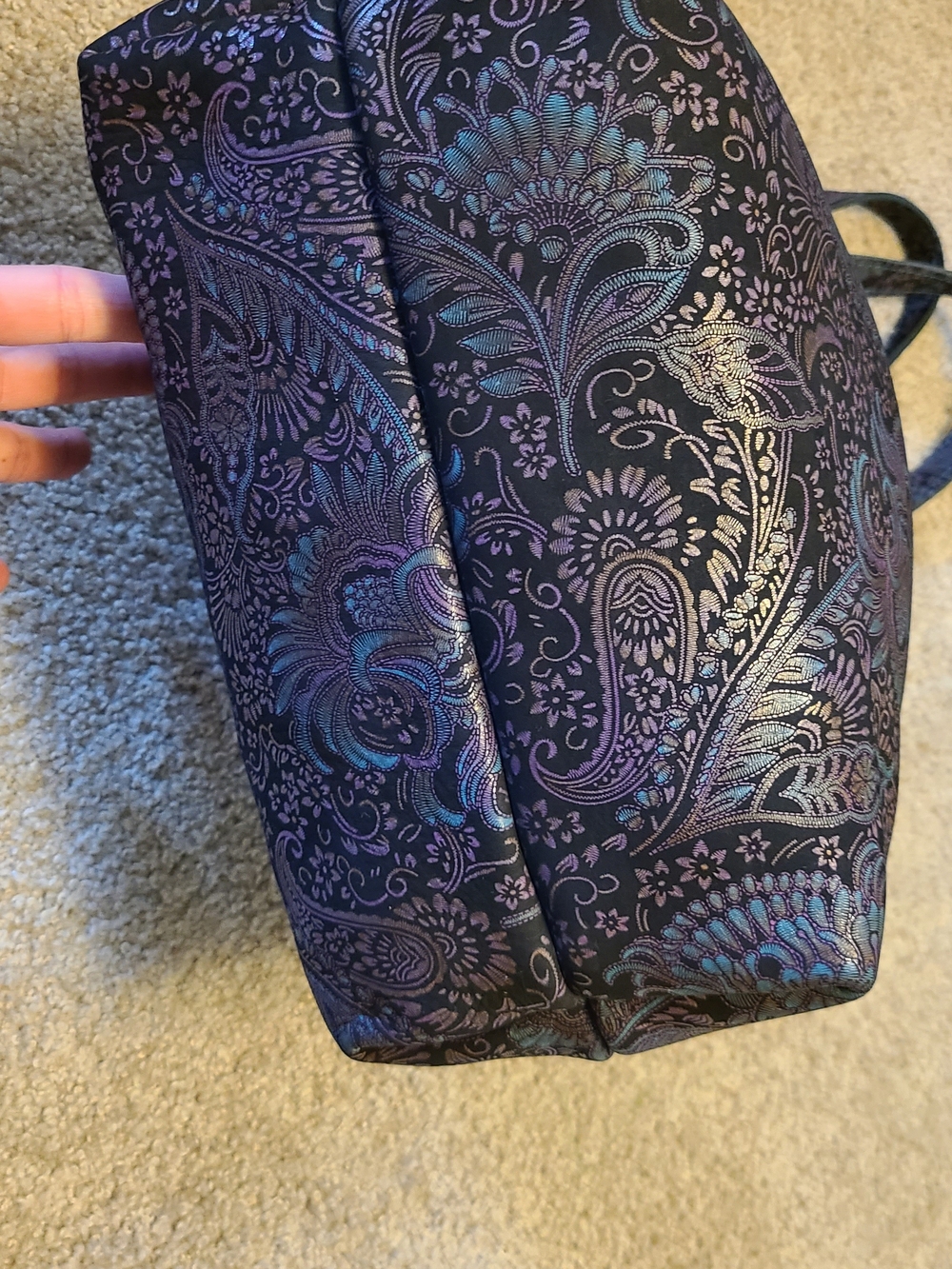 Portland Leather Masquerade Montana Tote - Picture 5 of 9